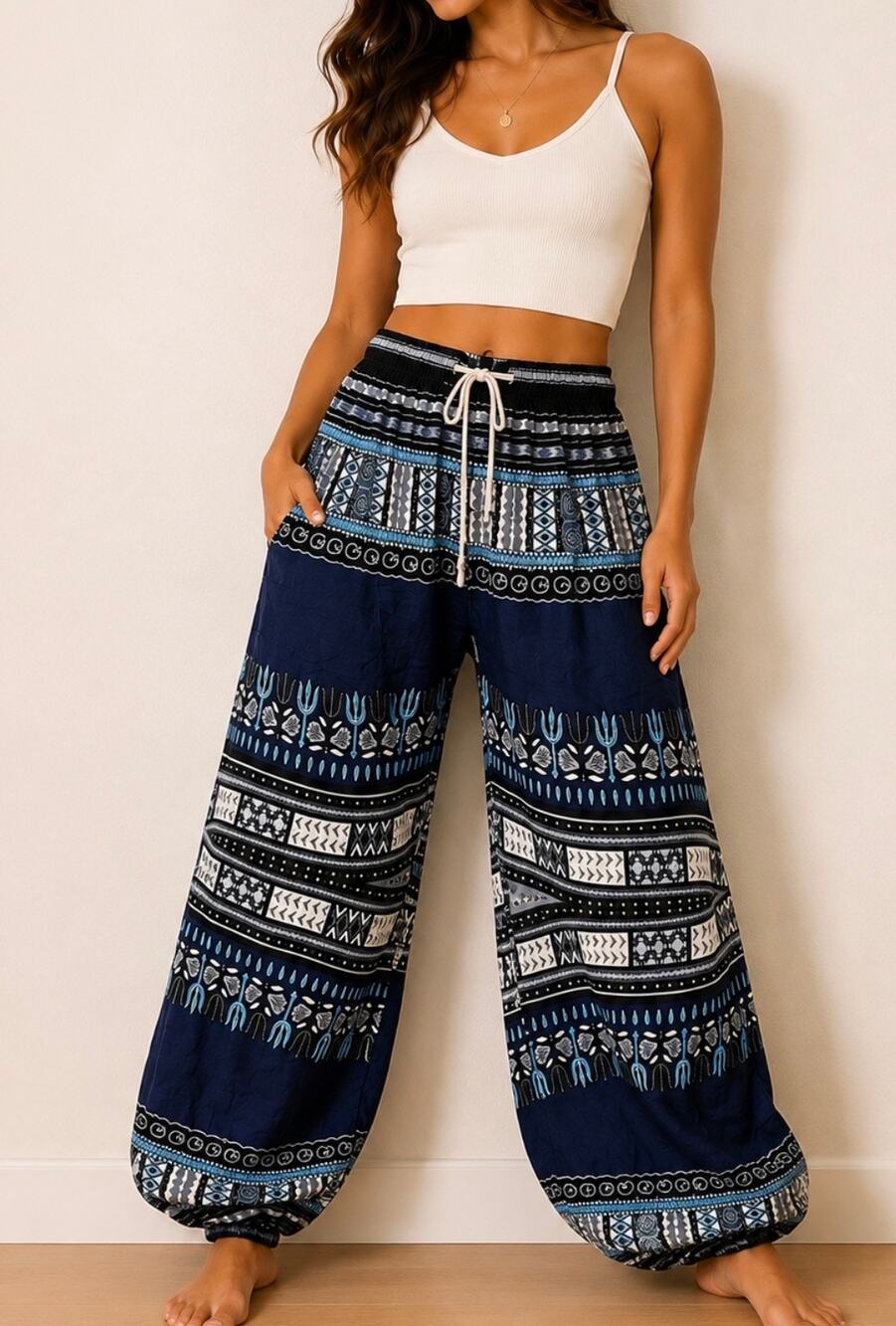 Boho 2 Harem Pants – One Size